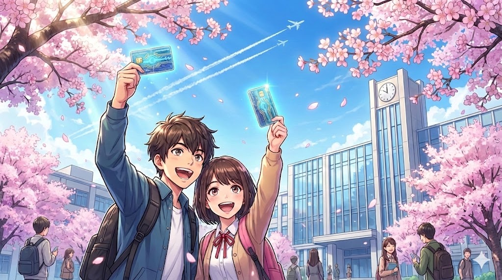 大学生とエポスカード